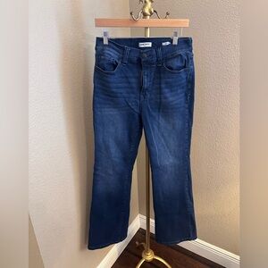 Nine West Deep Indigo Bootleg Jeans